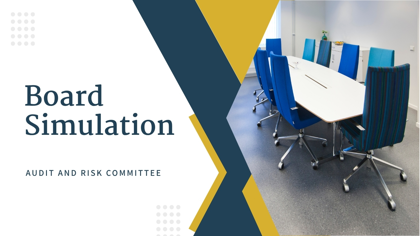 CPD Board Simulation Audit and Risk Committee (with Board Coach)
